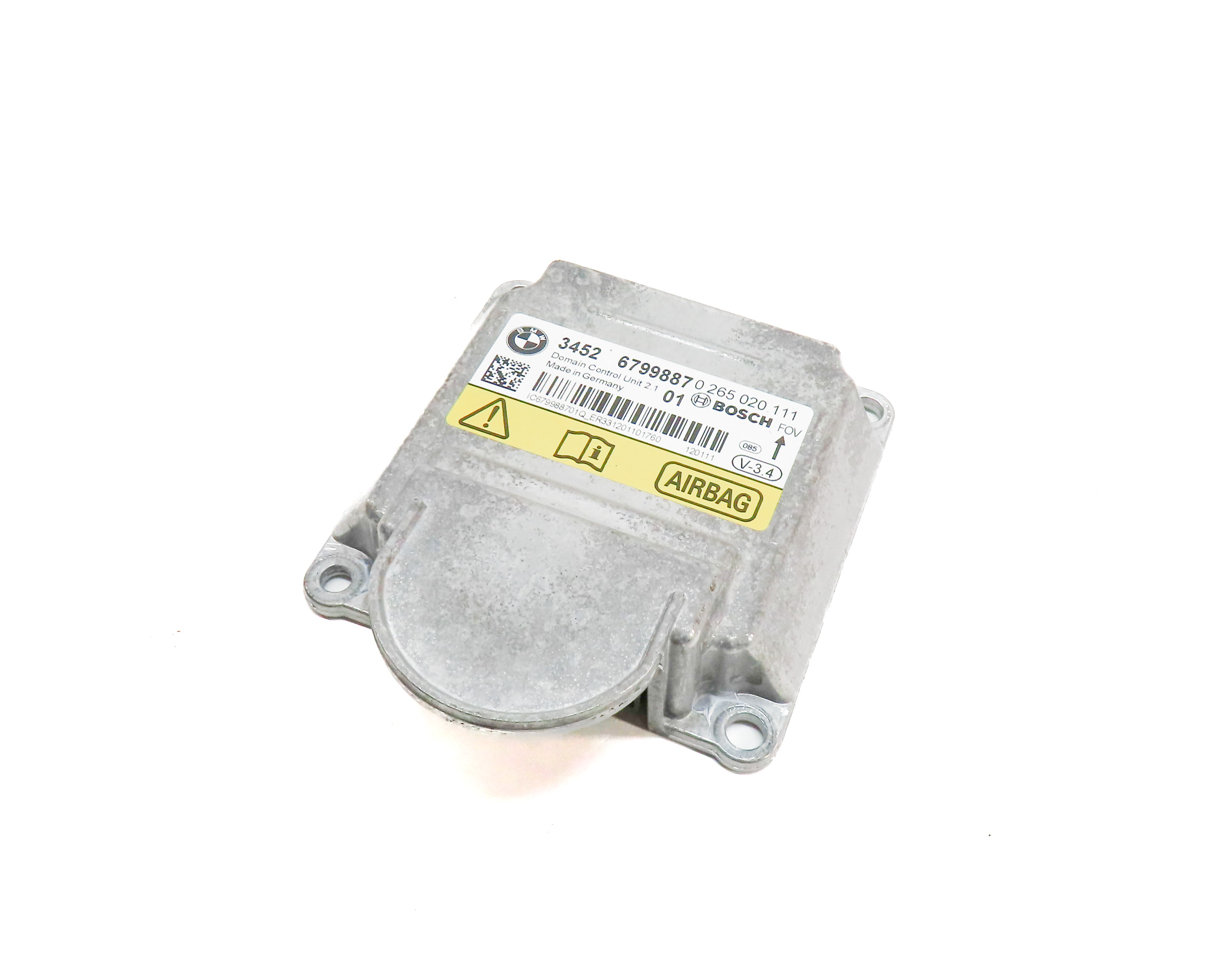 2012 BMW 528i 535i 550i (F10) ABS ICM INTEGRATED CHASSIS MANAGEMENT MODULE — exact item pictured